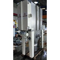Dust filter AEROB, 2000 m³/h to 2500 m³/h, stainless steel